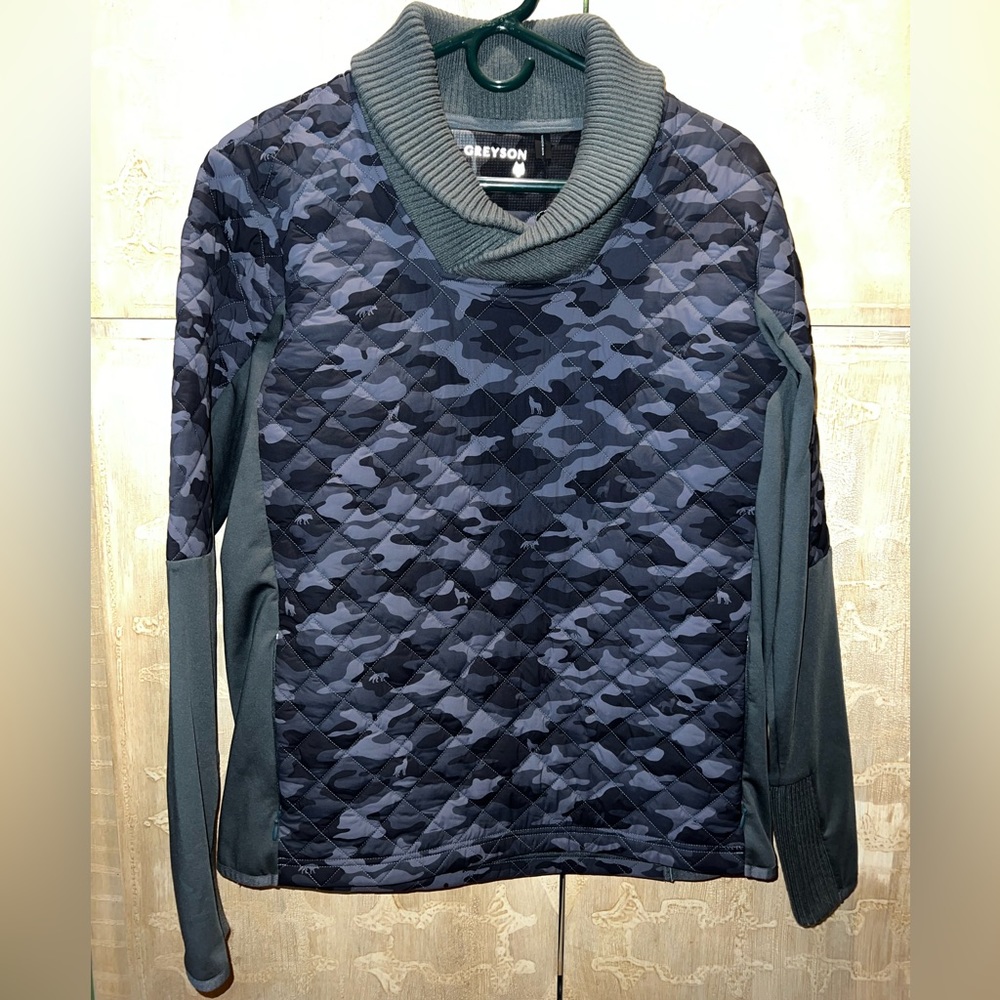 Greyson shawl neck pullover NWT
